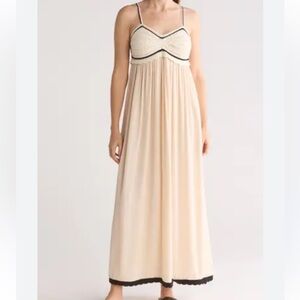 Zara Crochet Trim Babydoll Dress